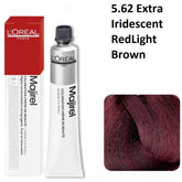 Loreal Professional Majirel Hair Color 50G 5.62 Majirouge Iridiscent Red Light Brown